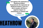 Greg Hands MP continues to oppose Heathrow expansion