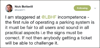 Residents revolt over parking chaos in Hammersmith & Fulham