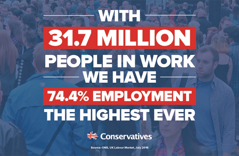 Greg Hands welcomes record high employment