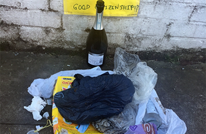 Hands launches campaign against fly-tipping in Hammersmith & Fulham