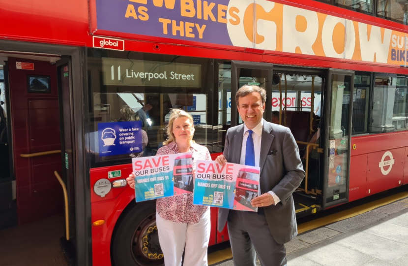 Stop TfL's London West Central bus cuts!