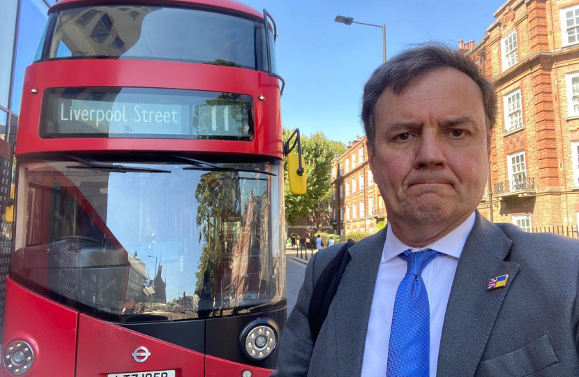 Greg with No11 Bus