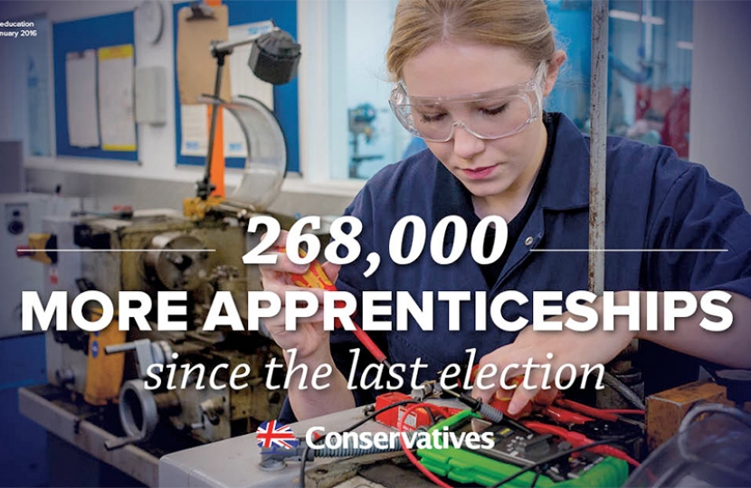 Greg Hands MP: new apprenticeships in Chelsea & Fulham mean more young people ge