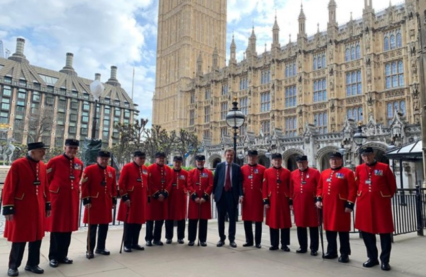News Bulletin 626: Greg welcomes Chelsea Pensioners to Parliament!