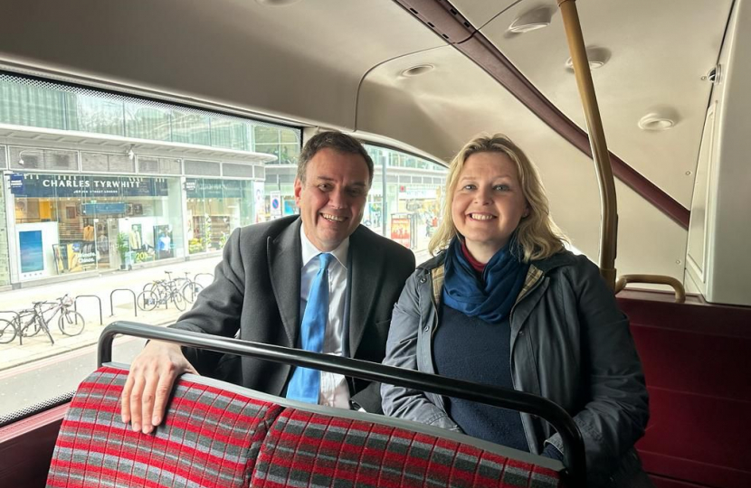 Greg Hands MP and Nickie Aiken MP bid to save the No11 bus route by making it a UNESCO world heritage site!
