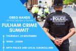 Greg's Fulham Crime Summit