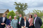 Greg at the Chelsea Flower Show with DEFRA Ministers and RHS Hosts
