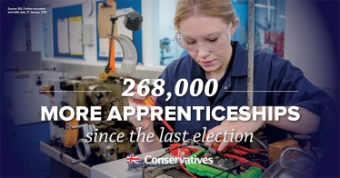 Greg Hands MP: new apprenticeships in Chelsea & Fulham mean more young people ge