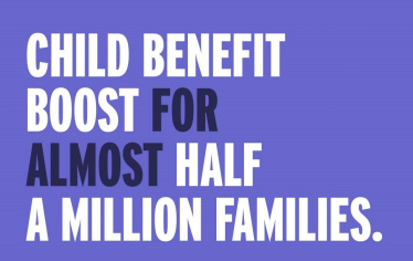 Child benefit boost