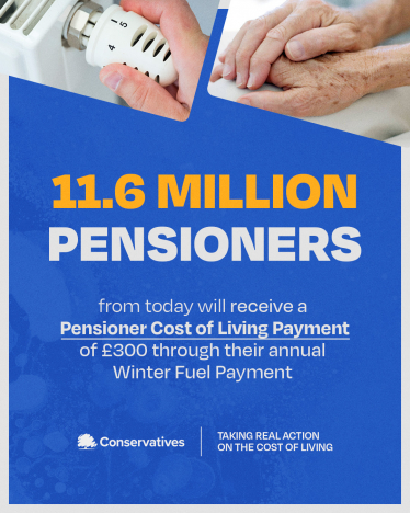 Pensioner Cost of Living Payment