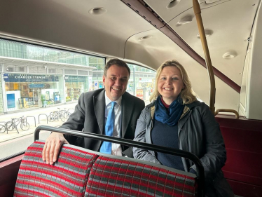 Greg Hands MP and Nickie Aiken MP bid to save the No11 bus route by making it a UNESCO world heritage site!